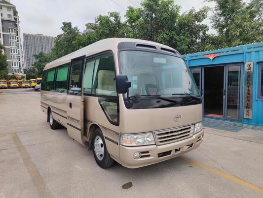 सीलिंग विंडो मैनुअल ट्रांसमिशन के साथ 23 सीटों वाली प्रयुक्त बस