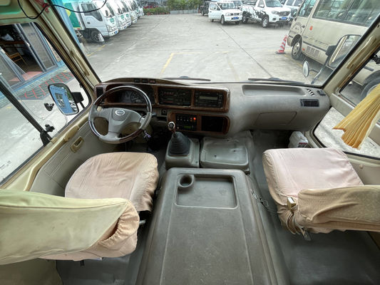 किंग लॉन्ग सेकंड हैंड मिनी बस 23 सीटें मॉडल बाएं हाथ का ड्राइव