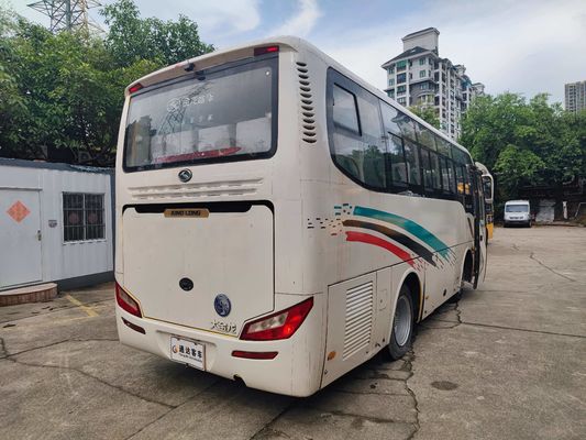 33 सीटें इस्तेमाल किया किंग लॉन्ग कोच XMQ इस्तेमाल किया बाएं हाथ का ड्राइव बसें