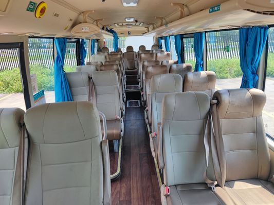 इलेक्ट्रिक प्रयुक्त लक्जरी बसें 31 सीटें स्वचालित ट्रांसमिशन के साथ
