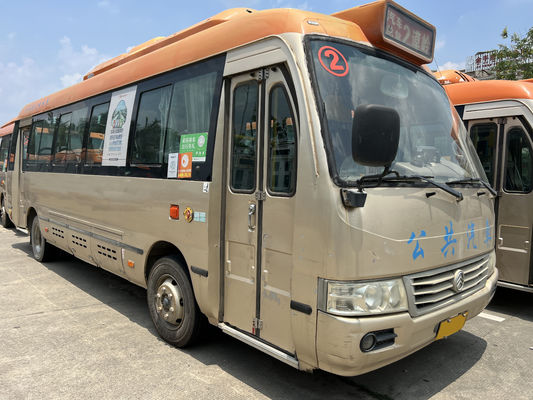 स्वर्ण ड्रैगन 8 मीटर इलेक्ट्रिक सिटी बस सार्वजनिक परिवहन के लिए 25 सीटें