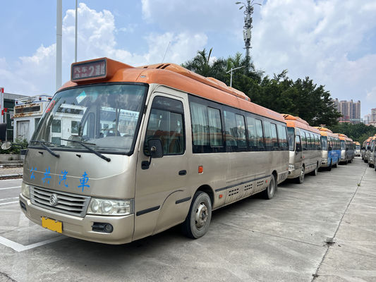 स्वर्ण ड्रैगन 8 मीटर इलेक्ट्रिक सिटी बस सार्वजनिक परिवहन के लिए 25 सीटें
