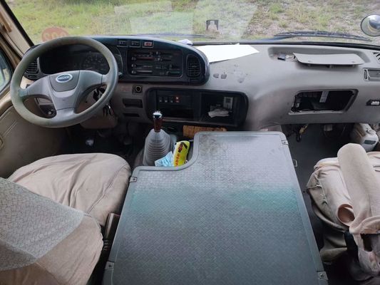 किंग लॉन्ग यूज्ड 23 सीटर बस विश्वसनीय सेकंड हैंड मॉडल लेफ्ट हैंड ड्राइव