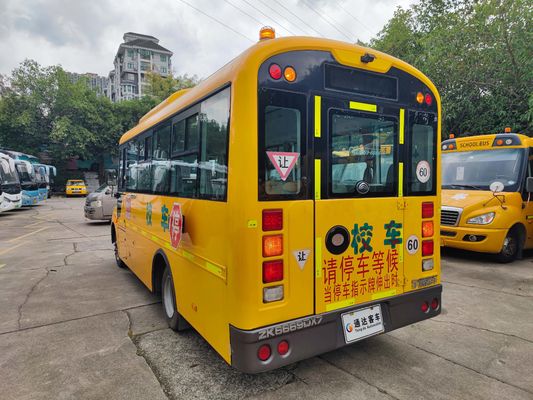 डीजल सेकेंड हैंड स्कूल वैन 36 सीट्स इस्तेमाल की गई बसें एलएचडी स्टीयरिंग पोजीशन
