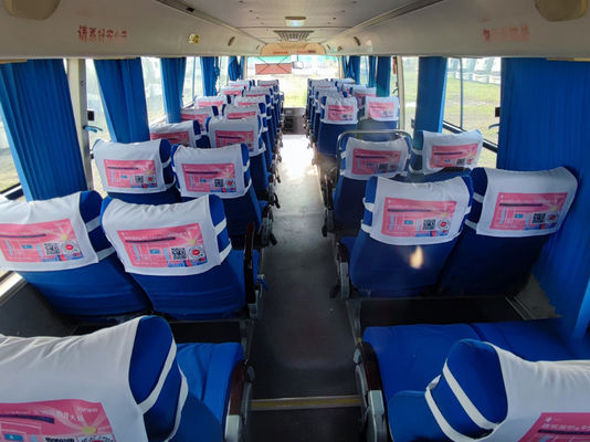 गोल्डन ड्रैगन प्रयुक्त कोच बस 47 सीटें लक्जरी सेकंड हैंड पर्यटक बस