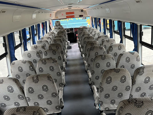 पीली प्रयुक्त स्कूल बसें 46 सीटें मैनुअल ट्रांसमिशन प्रयुक्त बसें