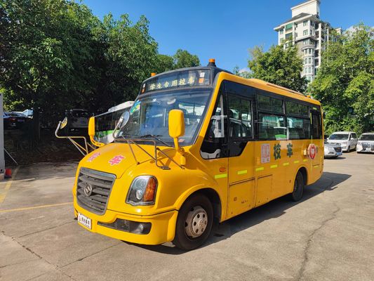 डीजल इस्तेमाल की गई स्कूल बसें वैन 34 सीटें 6880x2355x3030 मिमी आयाम