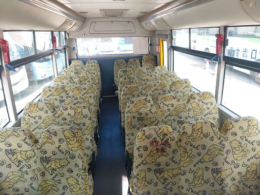 डीजल इस्तेमाल की गई स्कूल बसें वैन 34 सीटें 6880x2355x3030 मिमी आयाम