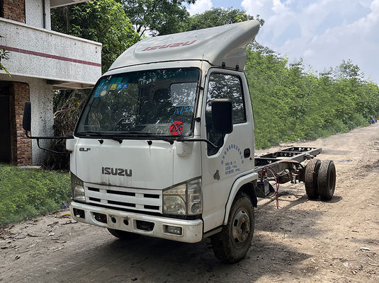 4x2 यूरो 4 प्रयुक्त मध्यम कर्तव्य ट्रक बाएं हाथ का ड्राइव जापानी प्रयुक्त ट्रक