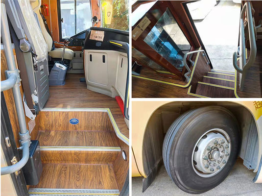 सेकंड हैंड 51 सीट बस, यूरो 5 एलएचडी डीजल प्रयुक्त पर्यटक बस