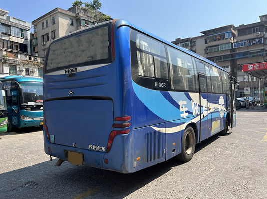 डीजल प्रयुक्त पर्यटक बस 37 सीटें 2 दरवाजे एलएचडी यूरो 4 मैनुअल ट्रांसमिशन के साथ