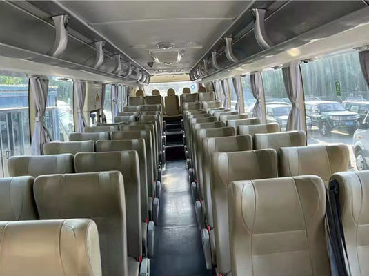 यूरो 5 एलएचडी डीजल प्रयुक्त यात्री बस 55 सीटें Yutong ZK6125HQT5Z