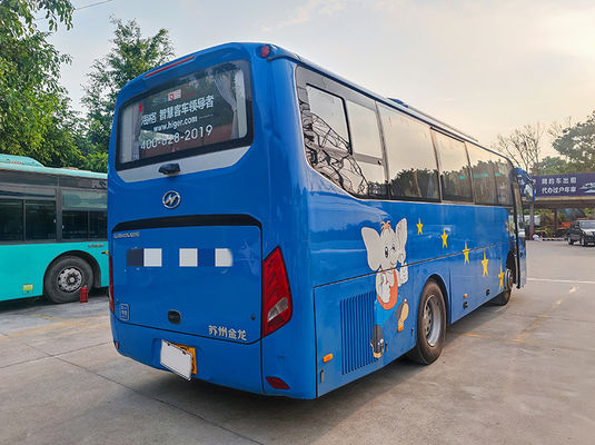 यूरो 5 एलएचडी सेकेंड हैंड बसें और कोच HIGER डीजल इस्तेमाल की गई बस 38 सीटें