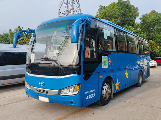 यूरो 5 एलएचडी सेकंड हैंड बसें और कोच युटोंग डीजल प्रयुक्त कोस्टर बस 38 सीटें