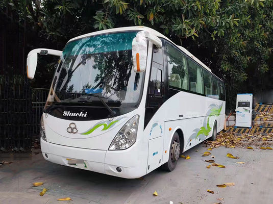 इलेक्ट्रिक प्रयुक्त यात्री बस 46 सीटें मध्यम आकार की प्रयुक्त इंटरसिटी बसें