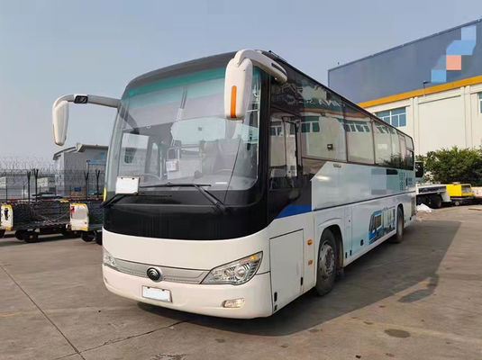 यूरो 5 प्रयुक्त कोच बस 46 सीटें मैनुअल ट्रांसमिशन 2 दरवाजे वाले सेकंड हैंड कोच