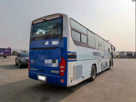 यूरो 5 प्रयुक्त कोच बस 46 सीटें मैनुअल ट्रांसमिशन 2 दरवाजे वाले सेकंड हैंड कोच