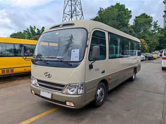 मैनुअल प्रयुक्त हुंडई वैन 23 सीटें प्रयुक्त बाएं हाथ का ड्राइव मिनीबस