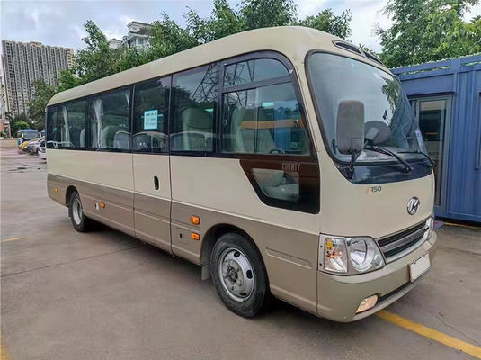 मैनुअल प्रयुक्त हुंडई वैन 23 सीटें प्रयुक्त बाएं हाथ का ड्राइव मिनीबस