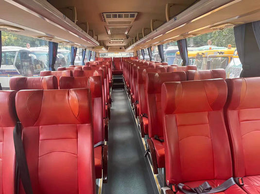 डीजल मैनुअल हाइगर प्रयुक्त लक्जरी कोच 47 सीटें एलएचडी स्टीयरिंग स्थिति के साथ