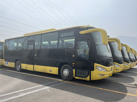 35-50 सीटें प्रयुक्त इलेक्ट्रिक बस 150kw स्वचालित FTTB100 सेकंड हैंड 35 सीट बस