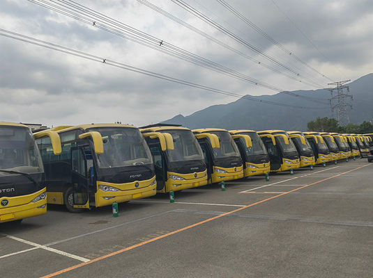 35-50 सीटें प्रयुक्त इलेक्ट्रिक बस 150kw स्वचालित FTTB100 सेकंड हैंड 35 सीट बस