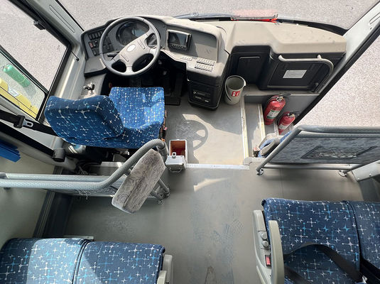 35-50 सीटें प्रयुक्त इलेक्ट्रिक बस 150kw स्वचालित FTTB100 सेकंड हैंड 35 सीट बस