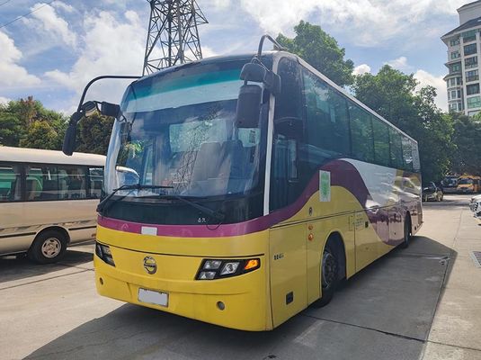 Seevo प्रयुक्त टूर बस 2 दरवाजे 49 सीटें प्रयुक्त बाएं हाथ का ड्राइव बसें