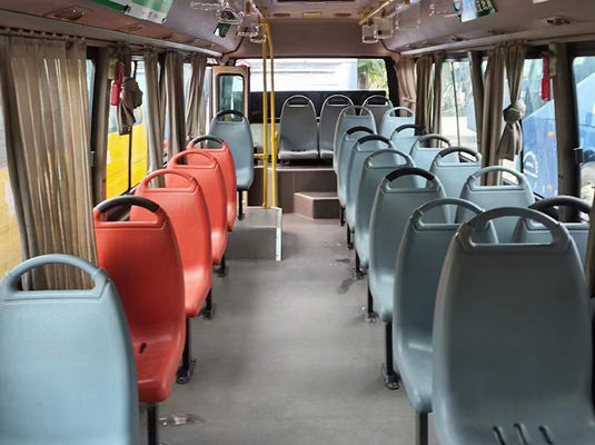 44 सीटें 25 सीटें प्रयुक्त बस 150kw स्वचालित एलएचडी इलेक्ट्रिक बस