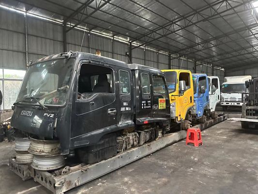 सीलिंग विंडो मैनुअल ट्रांसमिशन के साथ 23 सीटों वाला प्रयुक्त कोस्टर बस