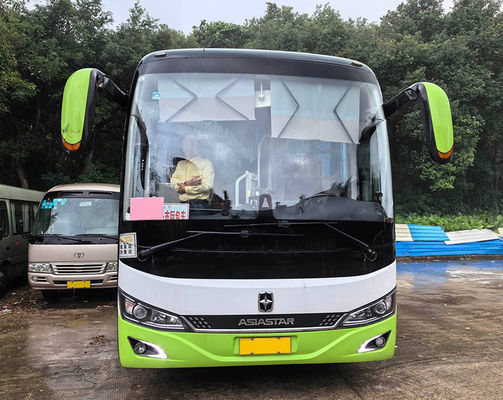 याक्सिंग एलएचडी 48 सीटें प्रयुक्त कोच बस डीजल ईंधन अधिकतम गति 100 किमी/घंटा ड्राइविंग बस