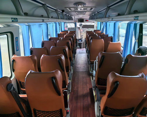 याक्सिंग एलएचडी 48 सीटें प्रयुक्त कोच बस डीजल ईंधन अधिकतम गति 100 किमी/घंटा ड्राइविंग बस
