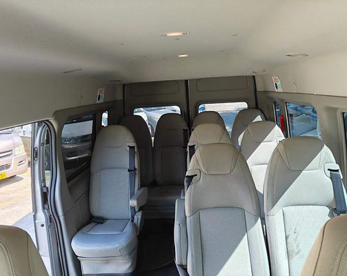 फोर्ड ट्रान्सिट 11 सीटें प्रयुक्त Hiace वैन व्यवसाय वाहन एलएचडी 140hp डीजल इंजन 103kw