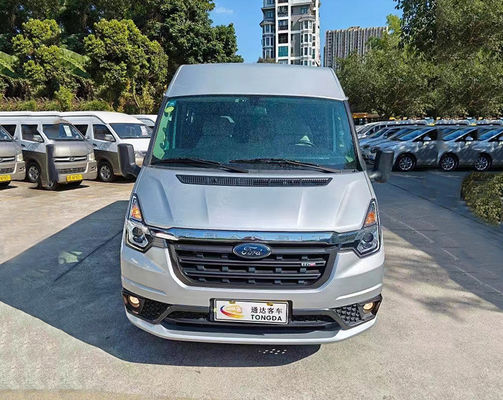 फोर्ड ट्रान्सिट 11 सीटें प्रयुक्त Hiace वैन व्यवसाय वाहन एलएचडी 140hp डीजल इंजन 103kw