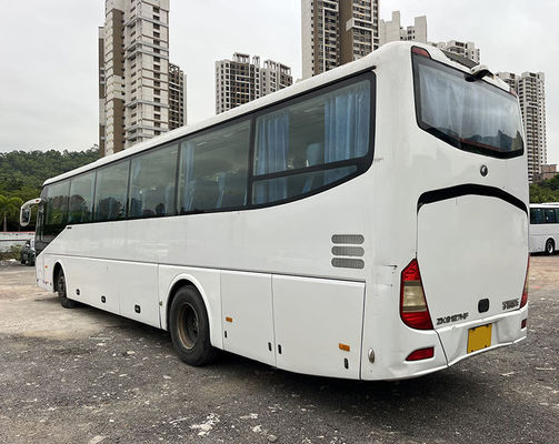 12m 57seats LHD प्रयुक्त युटोंग बस डीजल इंजन कोच बस 1door प्रयुक्त वाणिज्यिक बसें