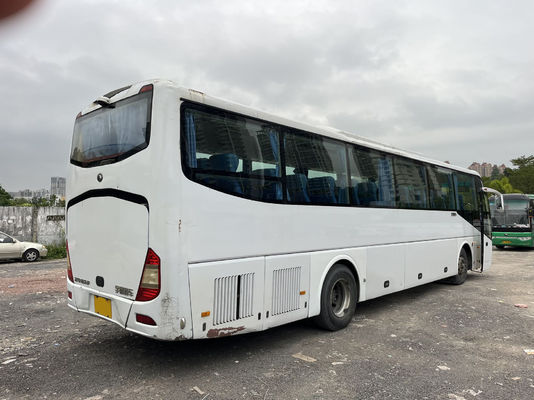 12m 57seats LHD प्रयुक्त युटोंग बस डीजल इंजन कोच बस 1door प्रयुक्त वाणिज्यिक बसें