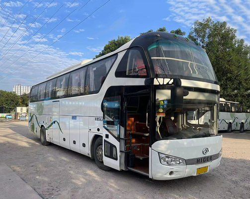 हाइगर 54 सीटें एलएचडी यूरो 5 सेकंड हैंड कोच बस विश्वसनीय परिवहन प्रयुक्त पर्यटक बस