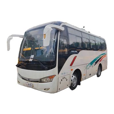दो दरवाज़े वाली डीजल ईंधन और एयर कंडीशनिंग वाली उच्च प्रदर्शन वाली प्रयुक्त वाणिज्यिक बसें
