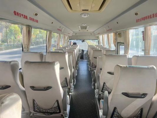 वाइट किंग ड्रैगन प्रयुक्त वाणिज्यिक बसें डीजल ईंधन 2 दरवाजे के साथ