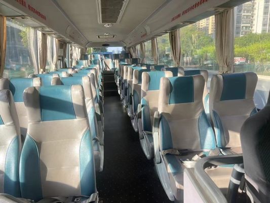 वाइट किंग ड्रैगन प्रयुक्त वाणिज्यिक बसें डीजल ईंधन 2 दरवाजे के साथ