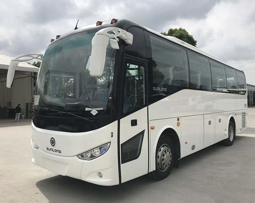 सेकंड हैंड कोच बस 8300ml प्लेसमेंट के साथ शेनलॉन्ग 10m 36seats SLK6102 RHD सीएनजी बस