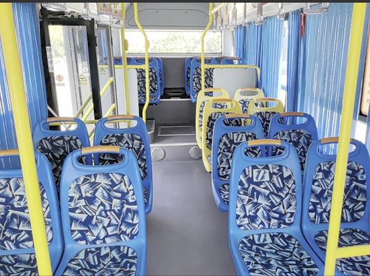 ऑटो ट्रांसमिशन के साथ युटोंग ट्रांजिट बस 20-40 सीट इलेक्ट्रिक सिटी बस एलएचडी सार्वजनिक बस