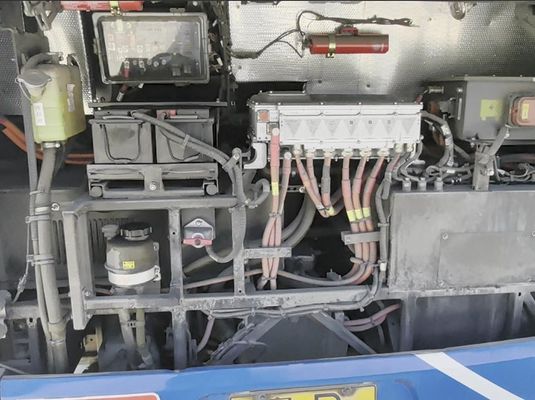 पारगमन बस 20-40 सीट इलेक्ट्रिक सिटी बस ऑटो ट्रांसमिशन के साथ एलएचडी पब्लिक बस