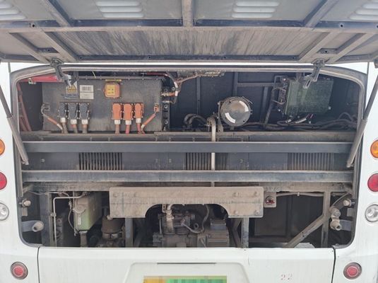 युटोंग इलेक्ट्रिक सिटी बस 22-53 सीटें ऑटो ट्रांसमिशन के साथ सार्वजनिक बस एलएचडी ट्रांजिट बस