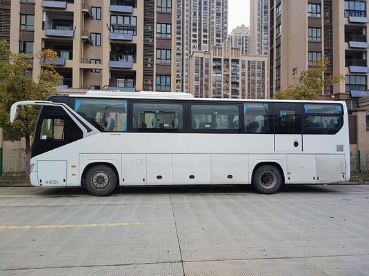 युटोंग डीजल कोच बसें यूरो 5 प्रयुक्त पर्यटक बस विस्थापन एलएचडी स्टीयरिंग स्थिति 12m