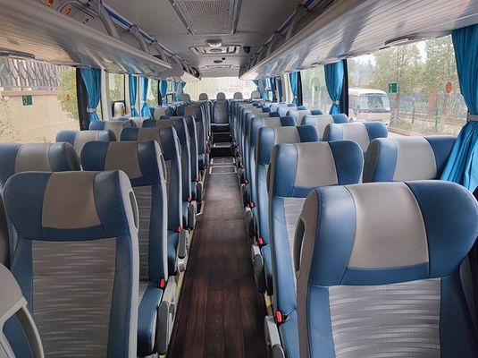 डीजल कोच बसें यूरो 5 इस्तेमाल की गई टूरिस्ट बस विस्थापन एलएचडी स्टीयरिंग स्थिति 12 मीटर