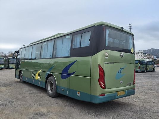 युटोंग डीजल कोच बसें यूरो 5 प्रयुक्त पर्यटक बस एलएचडी स्टीयरिंग 12m