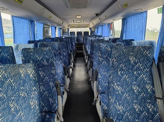 डीजल कोच बसें यूरो 5 इस्तेमाल की गई टूरिस्ट बस एलएचडी स्टीयरिंग 12 मीटर