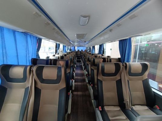 युटोंग बस 50 सीटें सेकंड हैंड बस डीजल पावर 220kw प्रयुक्त कोच बस