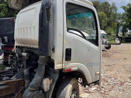 इसुजु प्रयुक्त ट्रक 600p ELF 4X2 प्रयुक्त लाइट ट्रक 175hp डीजल इंजन कार्गो ट्रक ट्रक